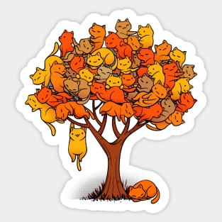 Cat Tree Sticker